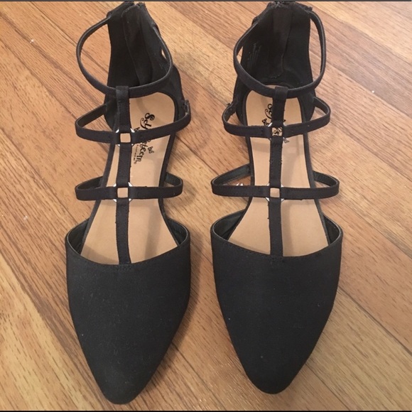 cute strappy flats